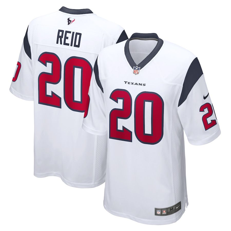 Men Houston Texans #20 Justin Reid Nike White Game NFL Jersey->houston texans->NFL Jersey
